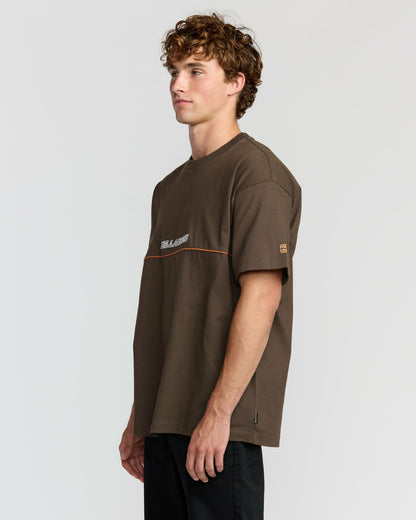 Billabong Men's Spec 73 Legacy Short Sleeve T-Shirt - Dark Brown