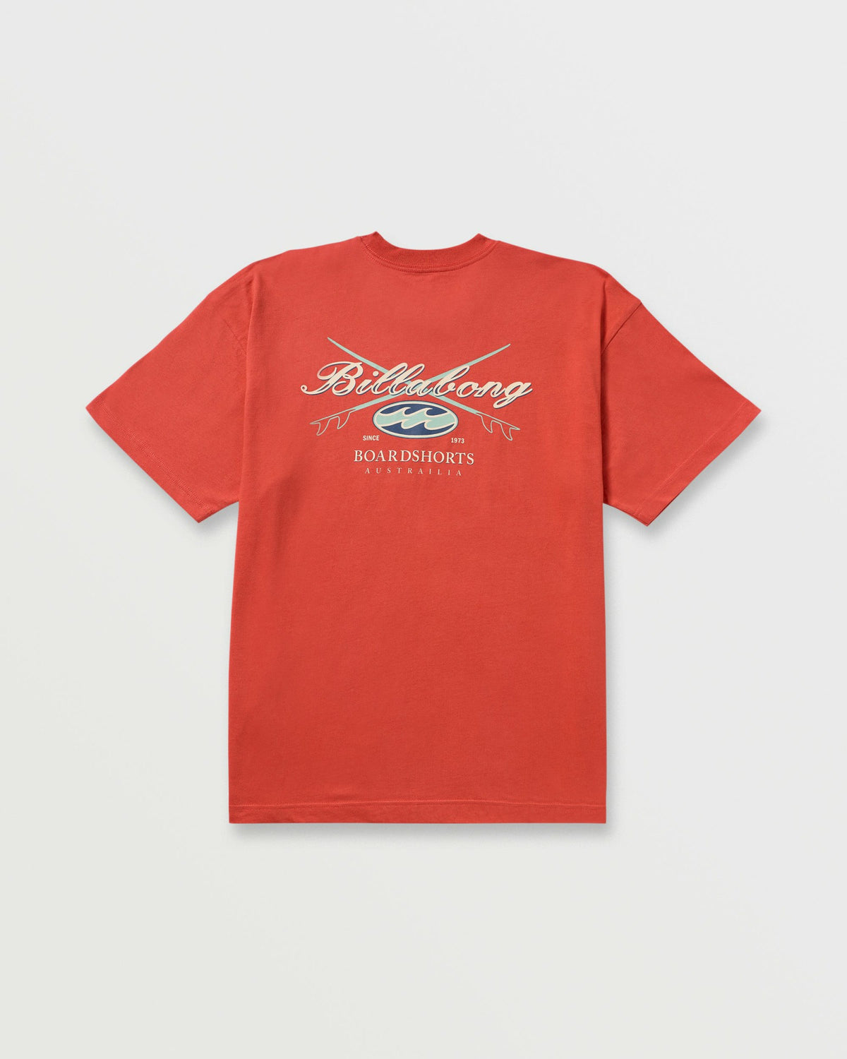 Billabong Men's Crossboards OG Tee - Burnt Red