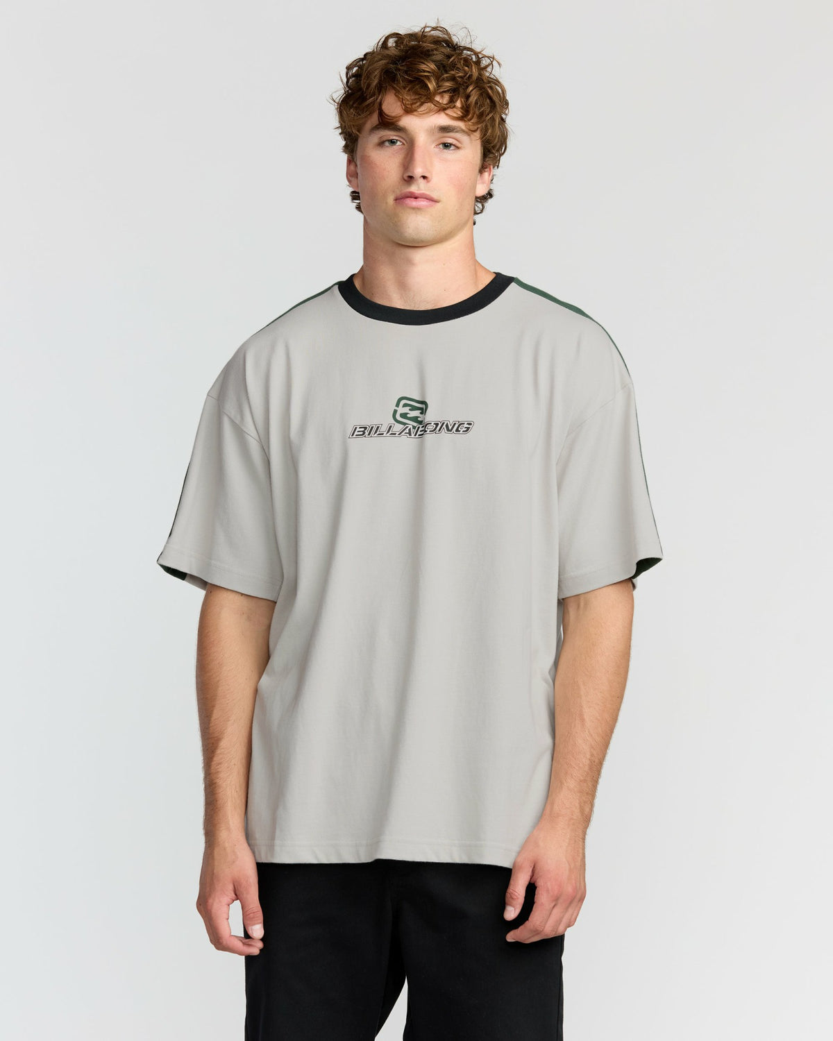 Billabong Men's Spec 73 Iconic Short Sleeve T-Shirt - Silver