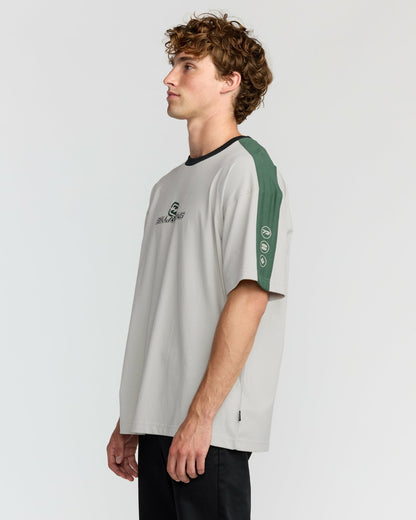 Billabong Men's Spec 73 Iconic Short Sleeve T-Shirt - Silver
