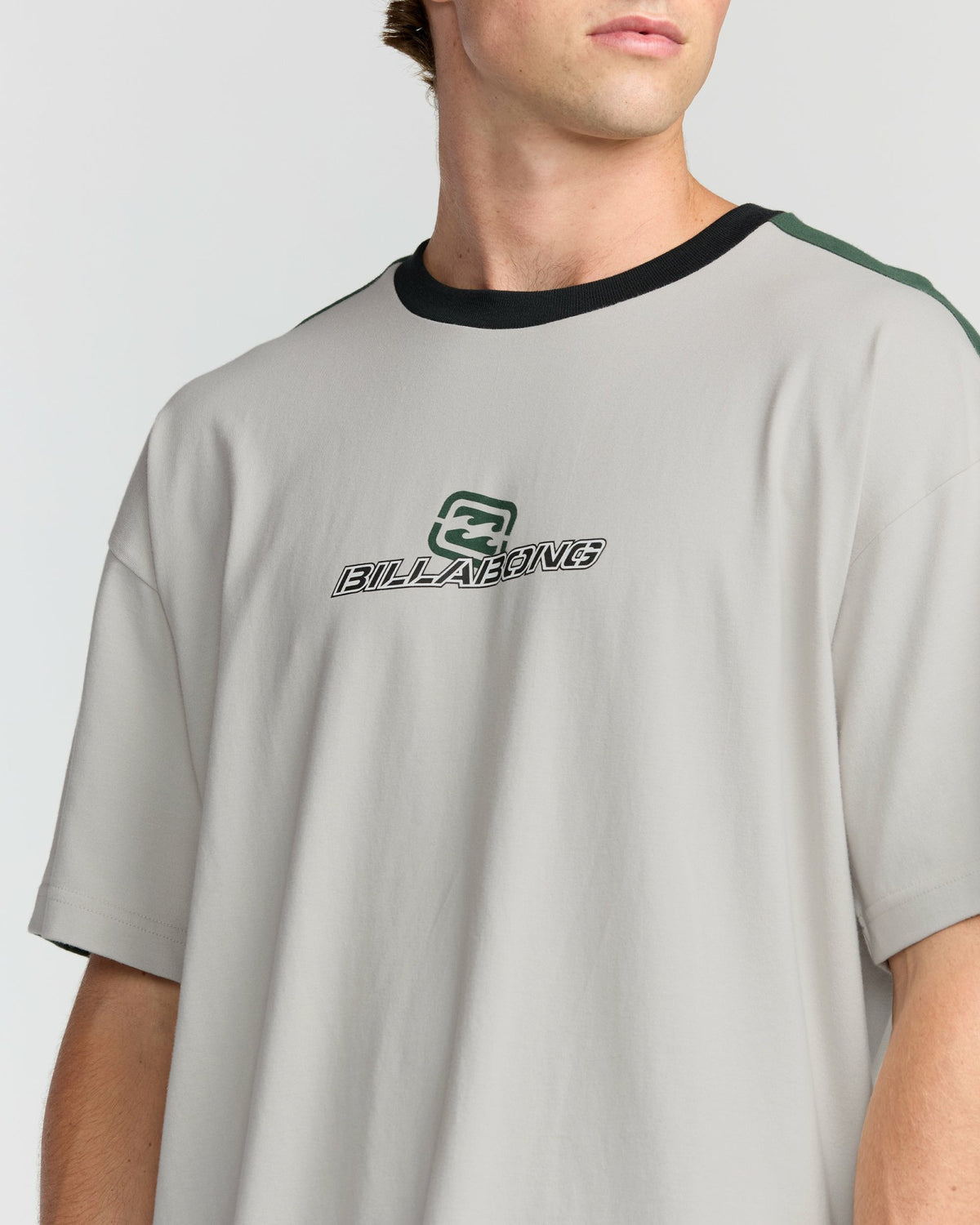 Billabong Men's Spec 73 Iconic Short Sleeve T-Shirt - Silver