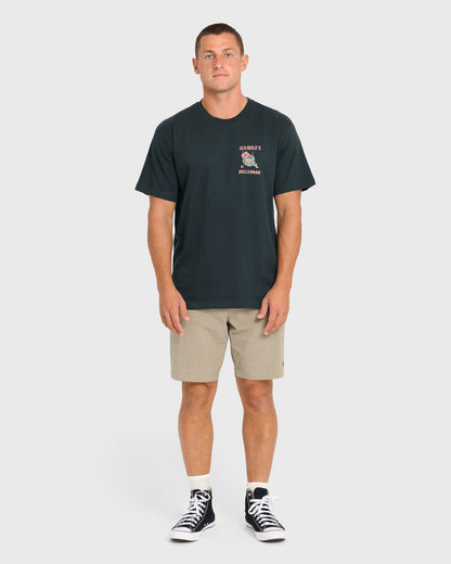 Billabong Men's Mai Tai Hi Regular Short Sleeve T-Shirt - Navy