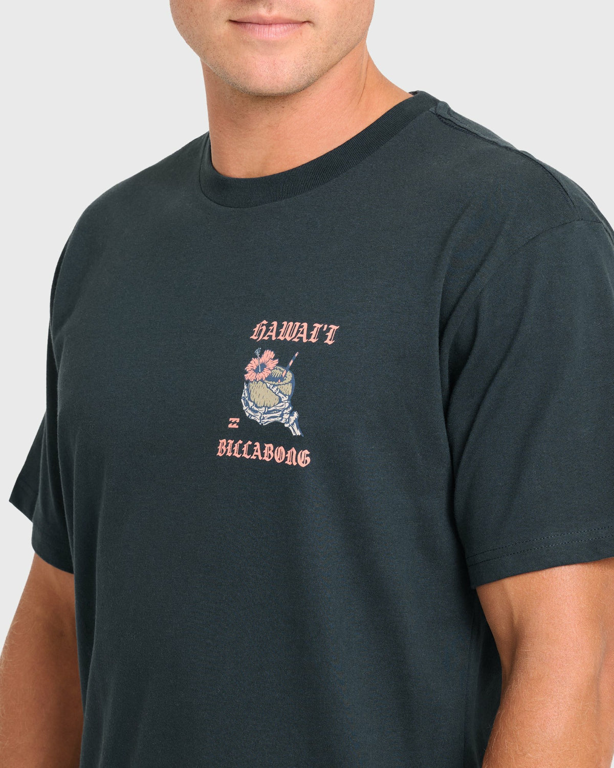 Billabong Men's Mai Tai Hi Regular Short Sleeve T-Shirt - Navy