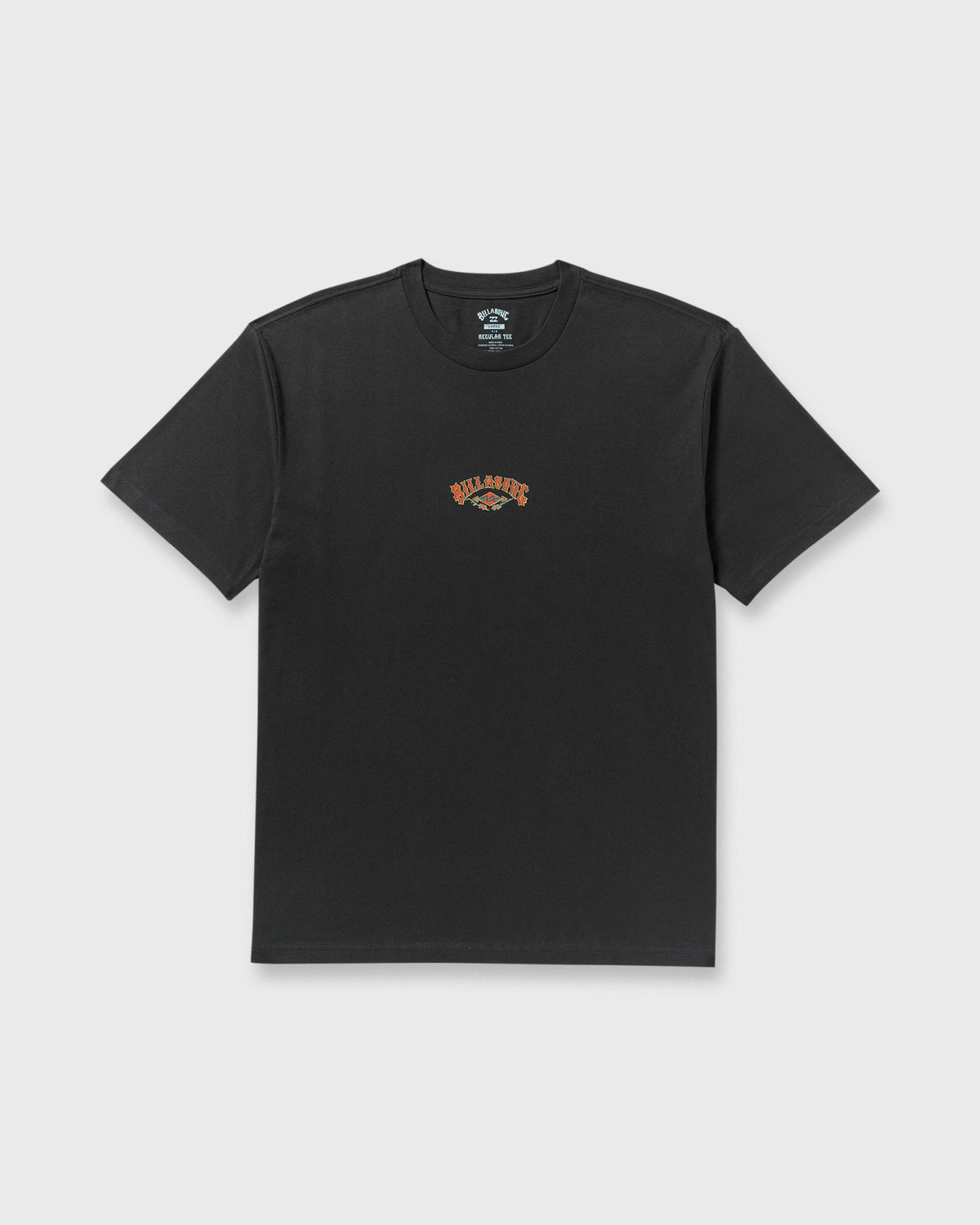 Billabong Men's Rose Arch Regular Short Sleeve T-Shirt - Washed Black
