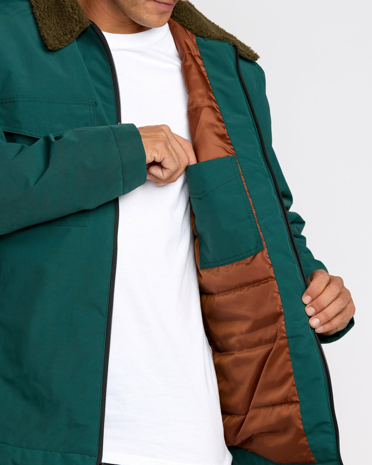 Billabong Men's Outpost Jacket - Spruce Green