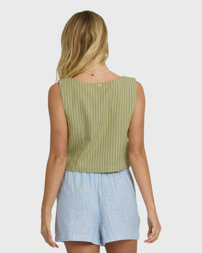 Billabong Women's Another Wave Tank - Cedar