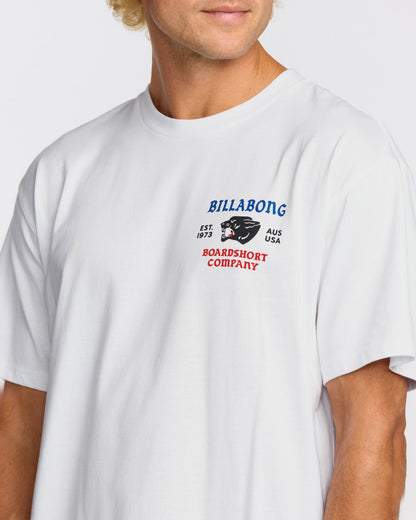 Billabong Men's Formidable Regular Short Sleeve T-Shirt - White