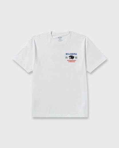 Billabong Men's Formidable Regular Short Sleeve T-Shirt - White