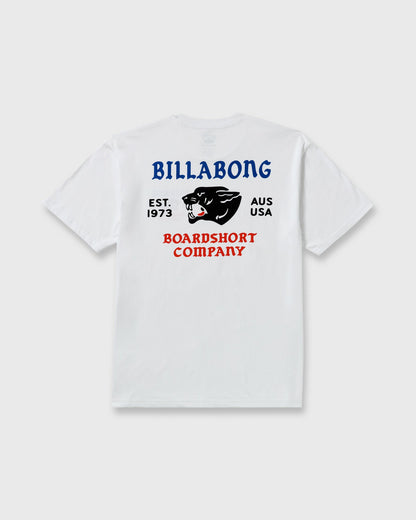 Billabong Men's Formidable Regular Short Sleeve T-Shirt - White