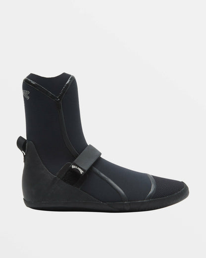Billabong Men's 5mm Furnace Upcycler Welded Round Toe Wetsuit Boots - Black