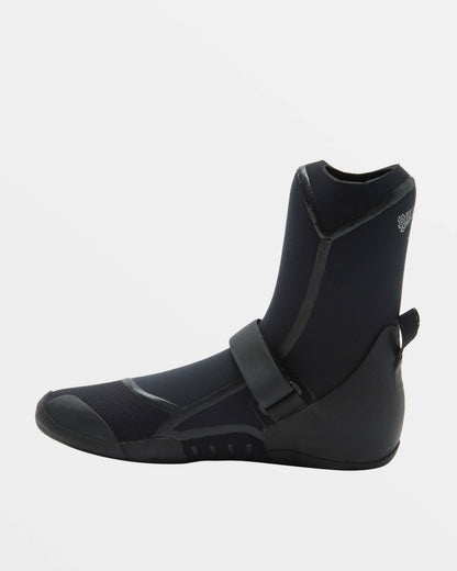 Billabong Men's 5mm Furnace Upcycler Welded Round Toe Wetsuit Boots - Black