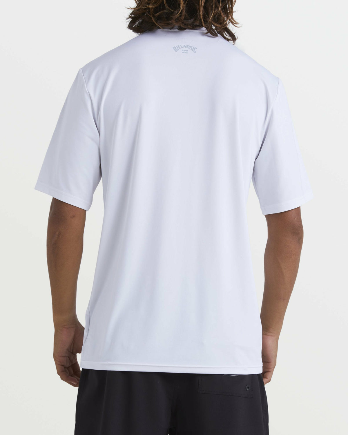 Billabong Men's All Day Wave Short Sleeve Rashguard - White