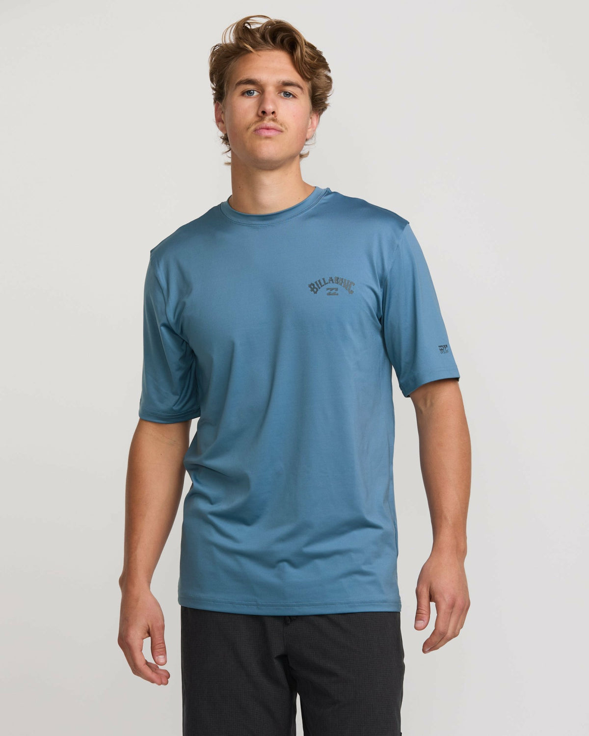 Billabong Men's Arch Loose Fit Short Sleeve Surf Tee - Bay Blue