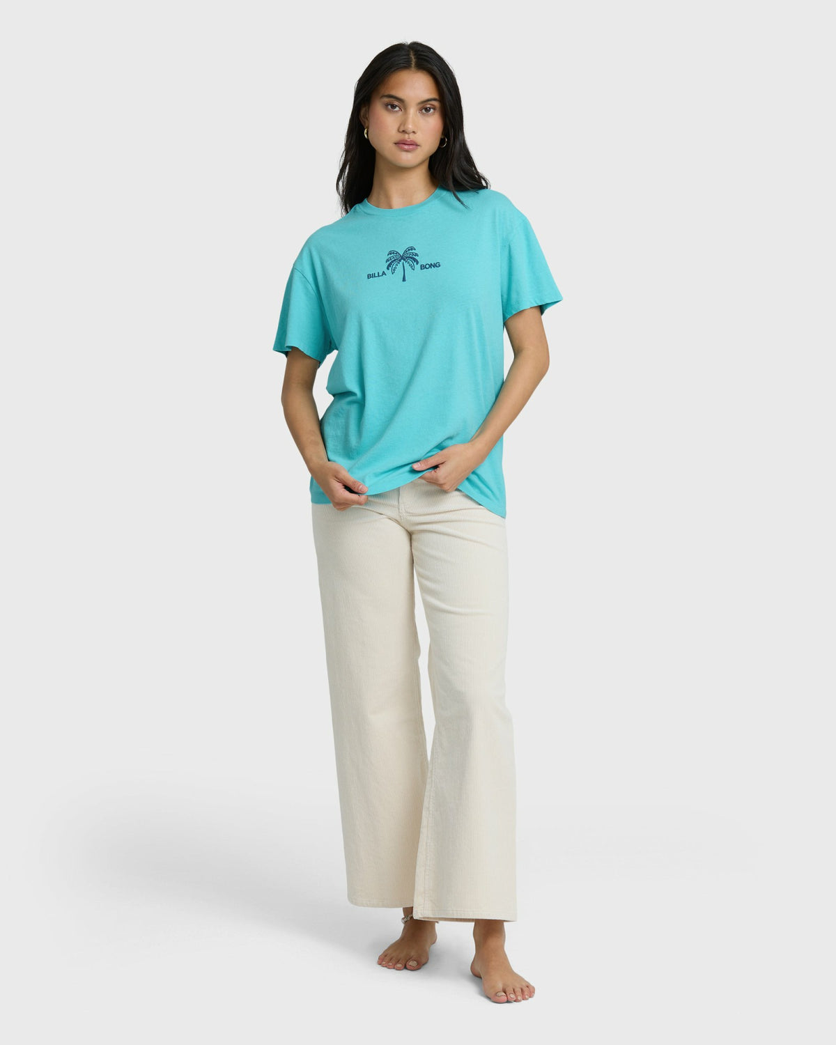 Billabong Women's Rip Currents Short Sleeve T-Shirt - Ocean Spray
