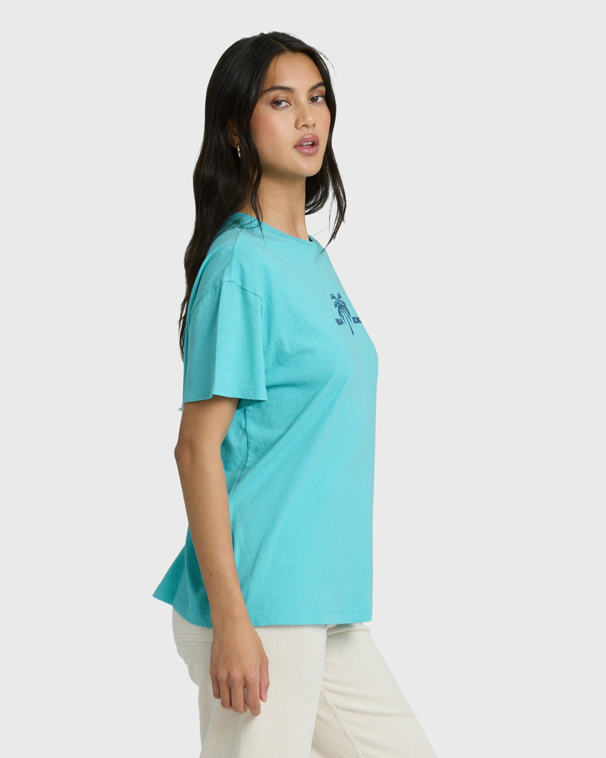 Billabong Women's Rip Currents Short Sleeve T-Shirt - Ocean Spray