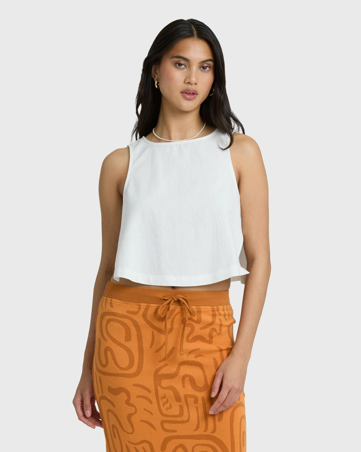Billabong Women's So Breezy Tank - Salt Crystal