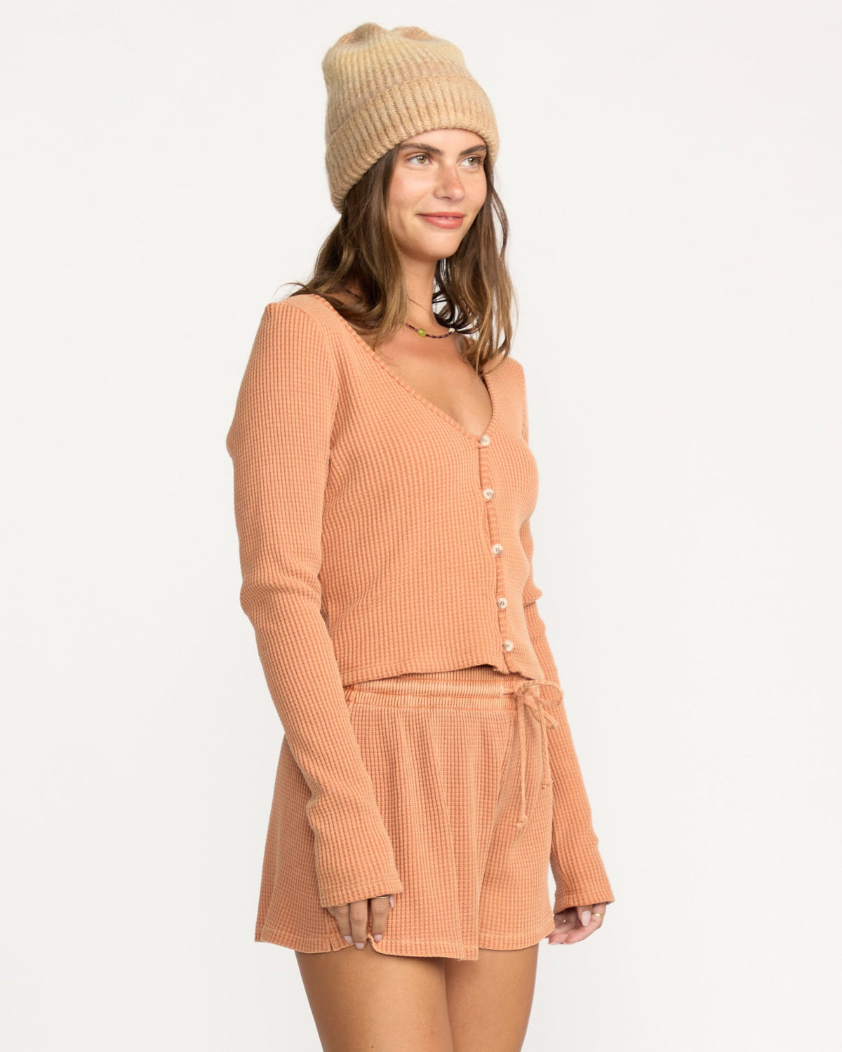 Billabong Women's Paxton Long Sleeve Top - Sunburnt